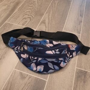 💙Fair Trade Empower Watercolor Floral Fanny Pack